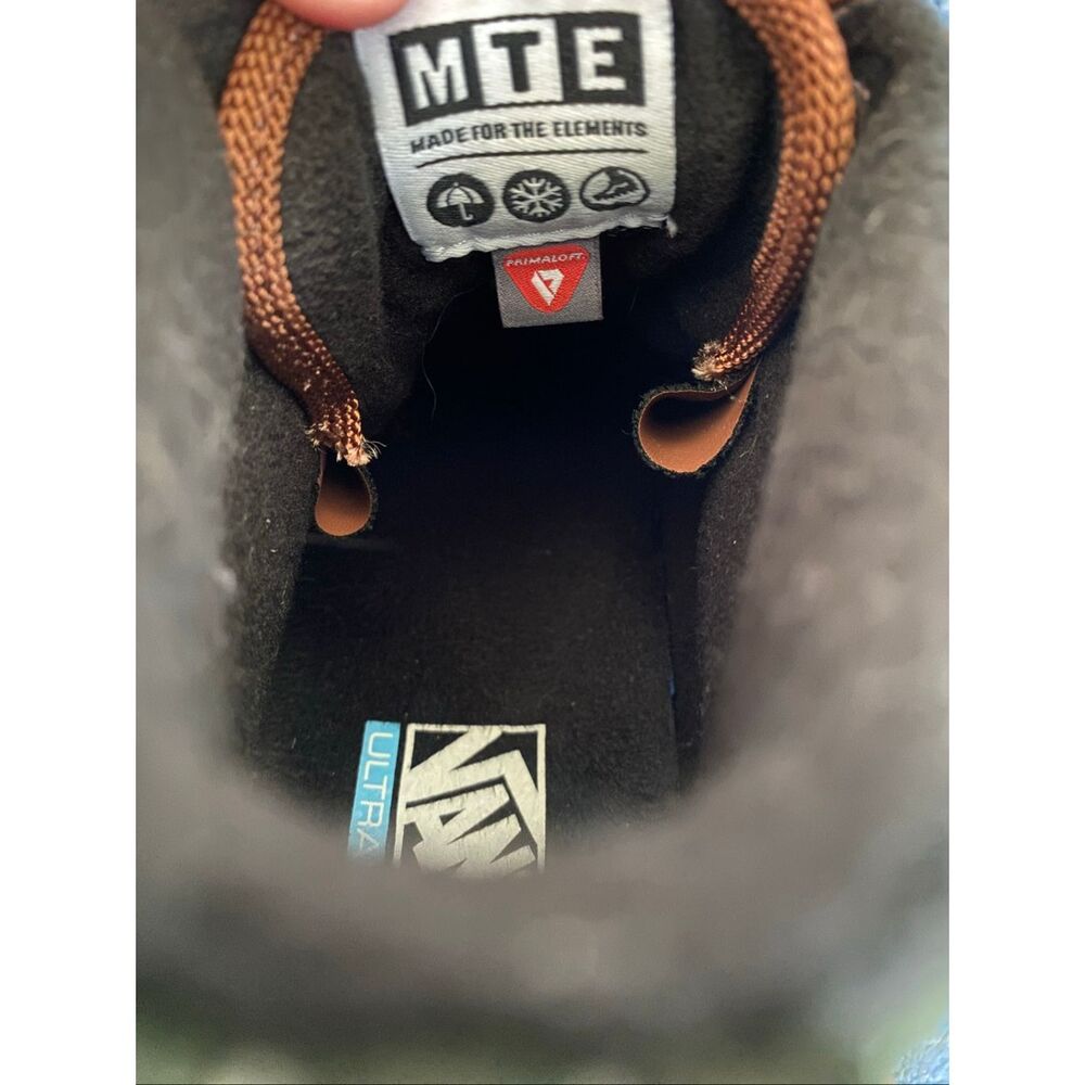 Vans men 8.5 waterproof MTE hi top sk8 shoes w/ultra cush insole & primaloft - Picture 7 of 9